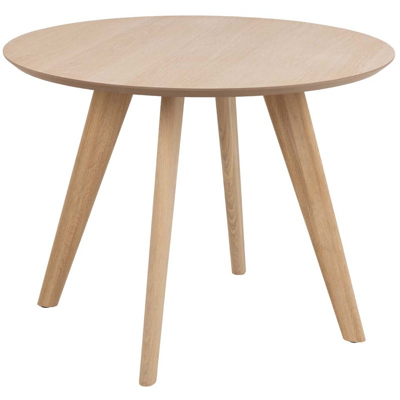 Townsville stół do jadalni Ø100cm fornir dębowy.