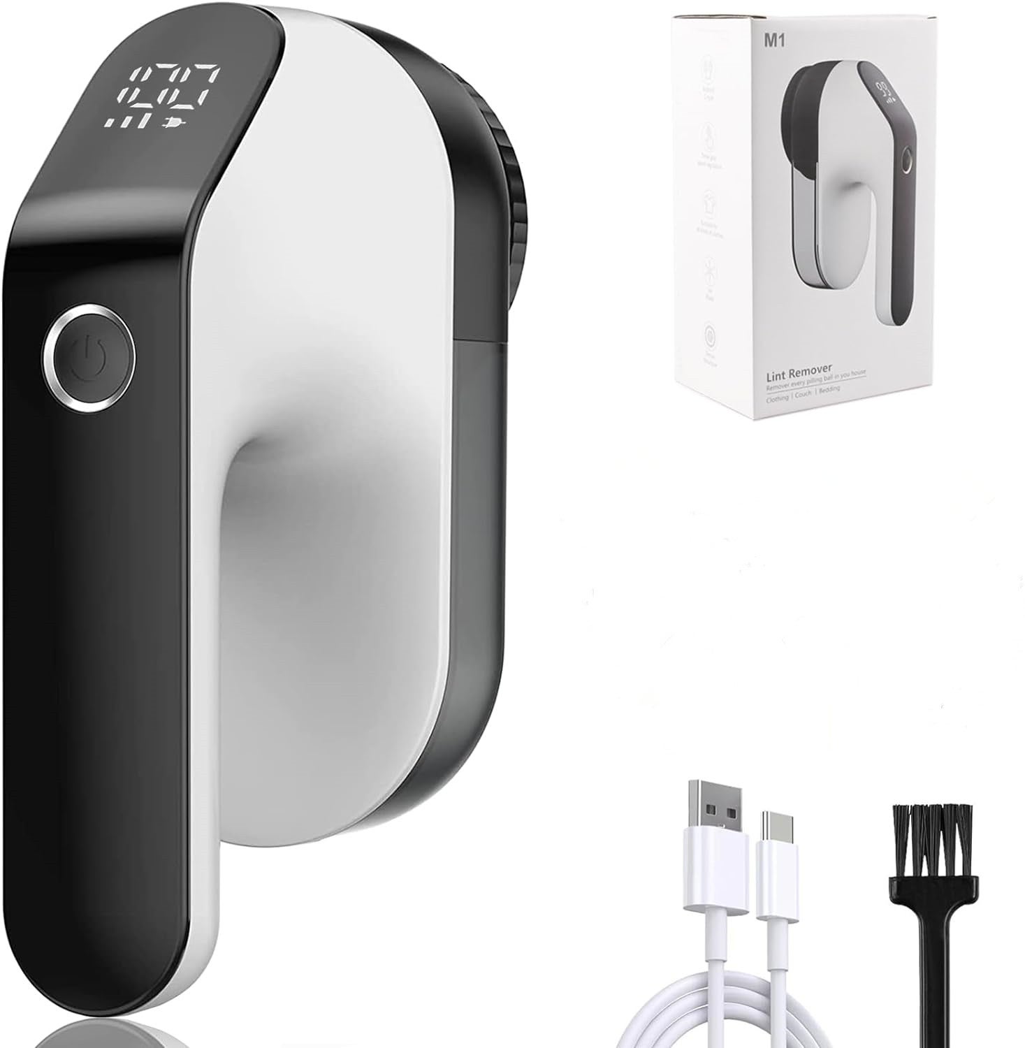 Golarka do ubrań elektryczny depilator do ubrań z możliwością ładowania przez USB Maszynka do usuwania zmechaceń do ubrań i domu regulowane prędkości