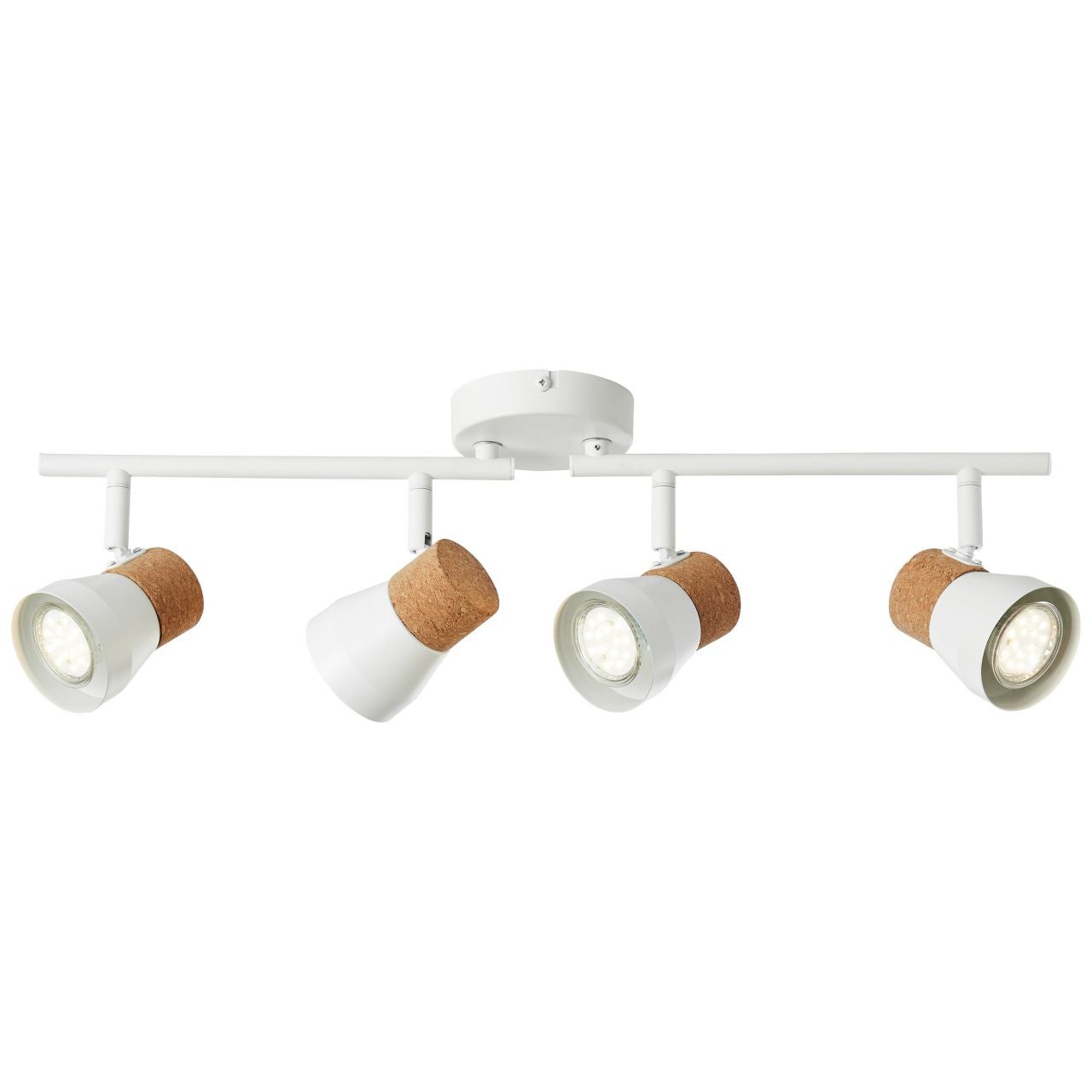 Brilliant Jamil LED lampa sufitowa 48cm biały/czarny, metal/plastik, 1x 30W zintegrowana dioda LED, (strumień świetlny: 2900lm, barwa światła: 3000-65