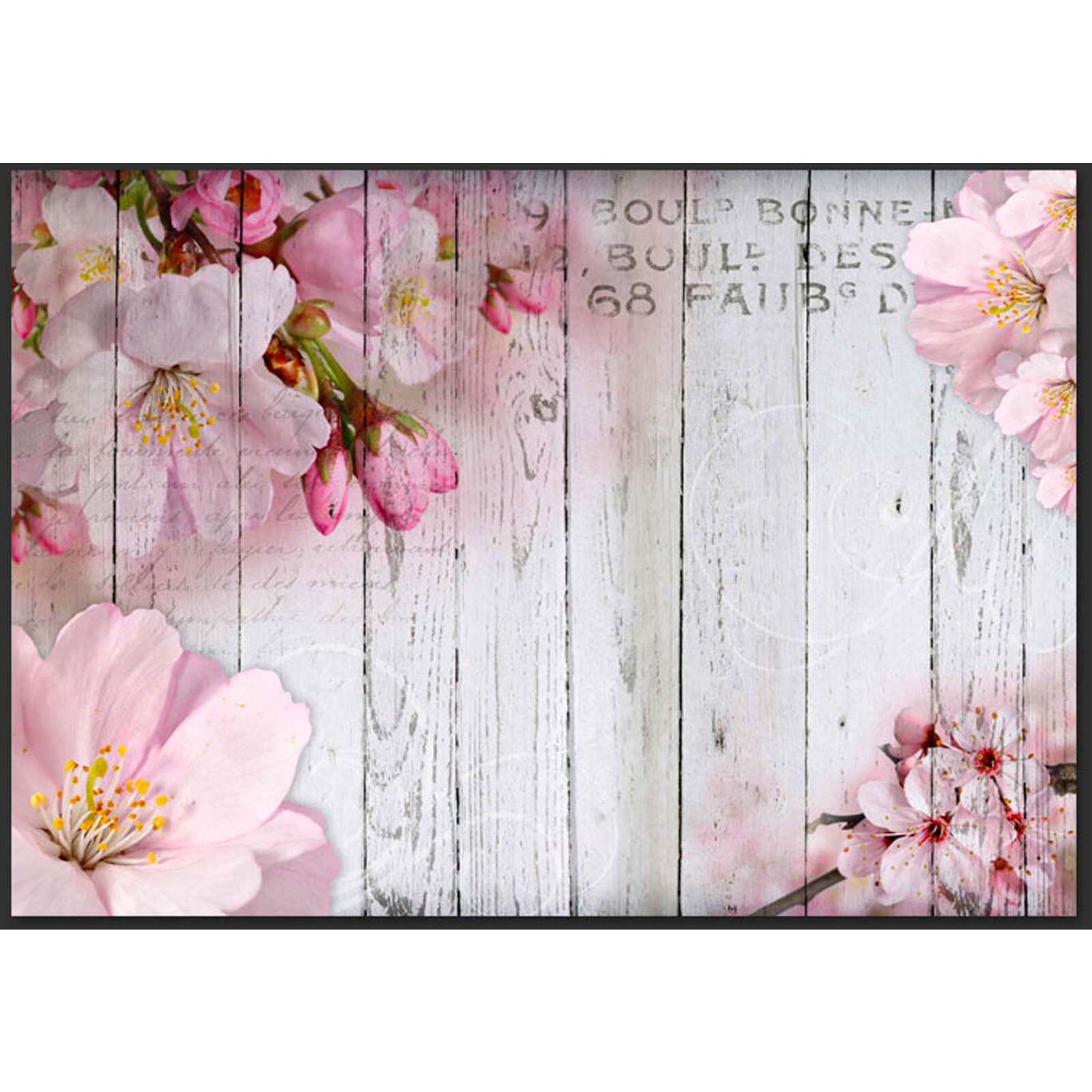 Papier peint fleurs de pommier - 200 x 140 cm - 2