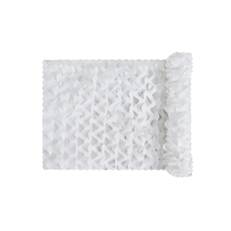 1 rolka lekkiej siatki maskującej o wymiarach 1,5 * 4 m, siatka przeciwsłoneczna, siatka chroniąca przed słońcem - biała