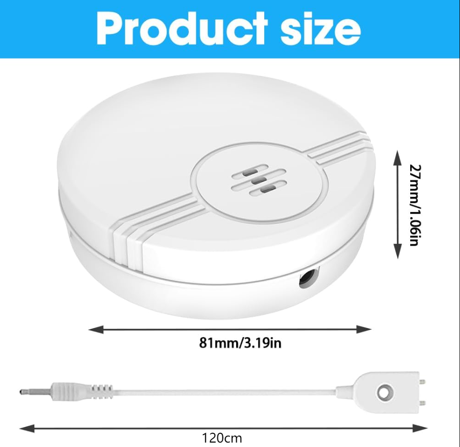 1X(Sensore Di Perdita D'Acqua Rilevatore Di Allarme Acustico Di Livello - Foto 8