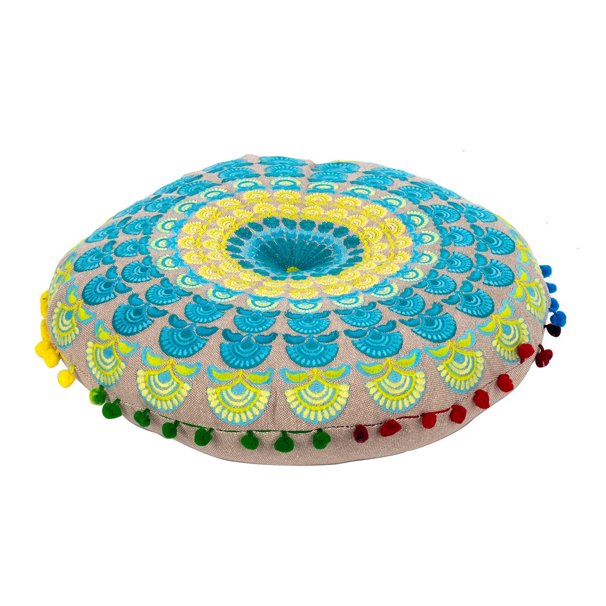 Origen home decor - cojín textil hogar | cojines y caminos azul - 8x40x40 cm