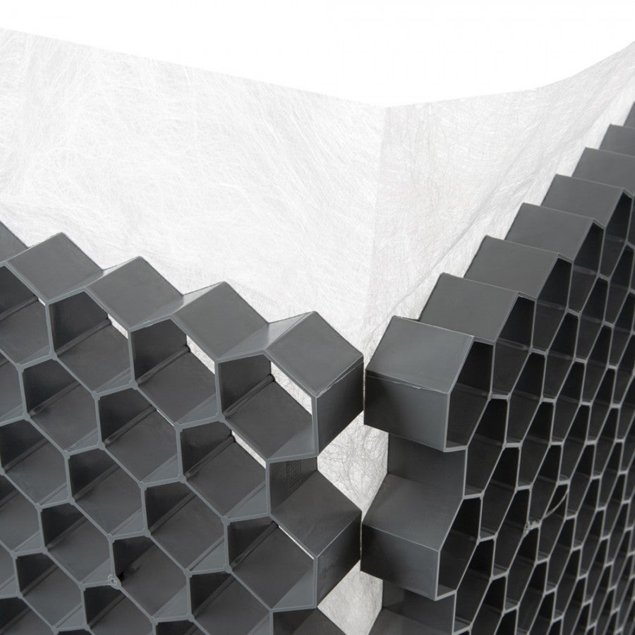 Palette de 24 Stabilisateurs de graviers doubles (46,08 m²) - 120 X 160 X 4 cm - Blanc - EASYSTAB - 3