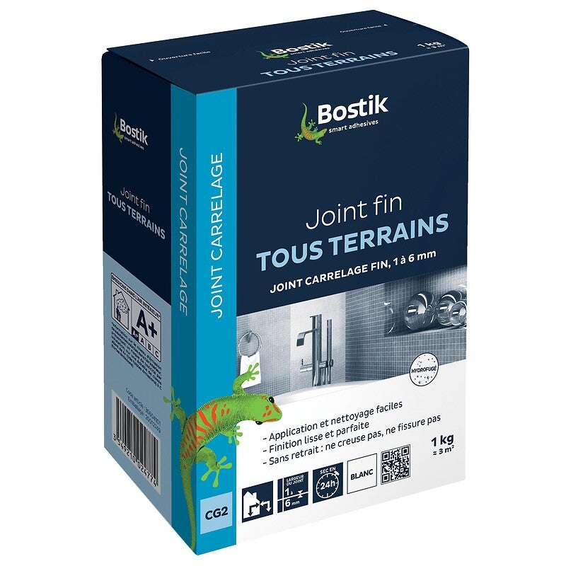 Joint pour carrelage Bostik Fine Tile Grout 5 kg Blanc CG2 1-6 mm - 4