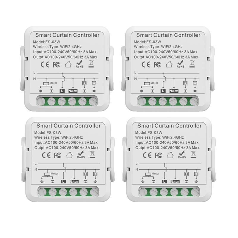 Contrôleur de rideaux intelligent Tuya: module d'interrupteur WiFi ...