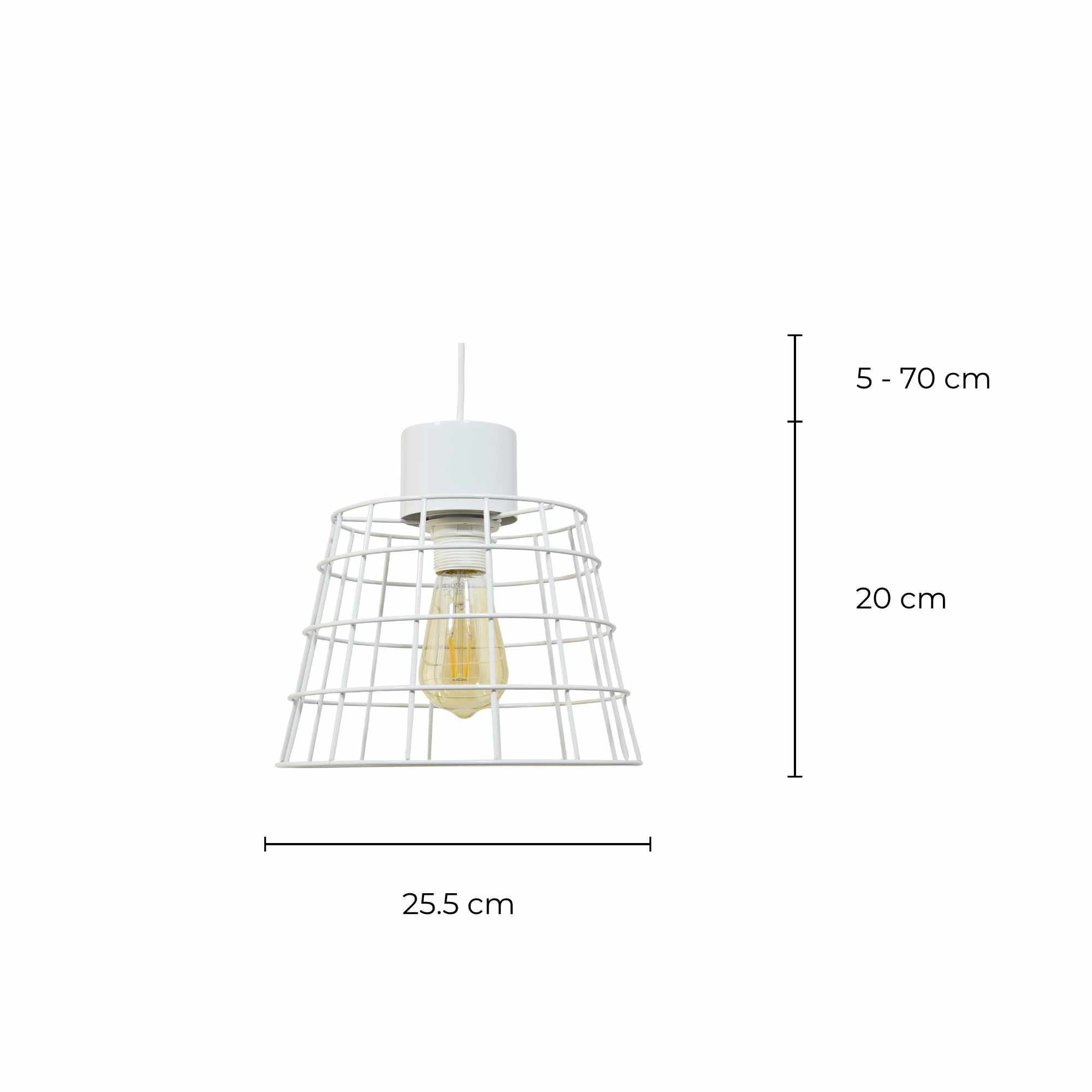 Suspension en métal filaire - MOANDA - Cuivre - C-Création - 8