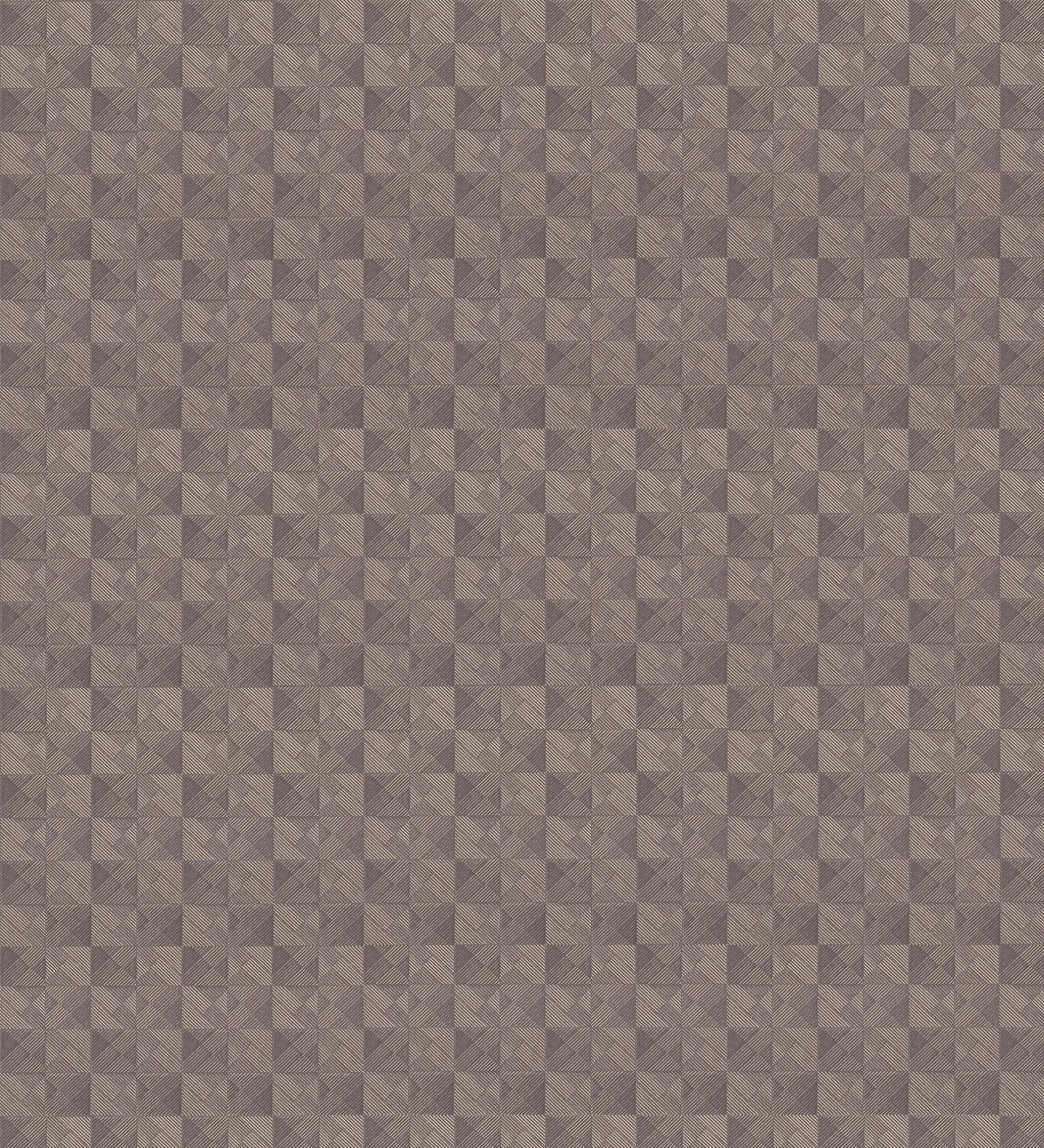 Papier peint vinyle lessivable légèrement métallisées texturé en relief - Claxton Tiles 680970 de GAULAN - Rouleaux de 10 m x 1,06 m - 7