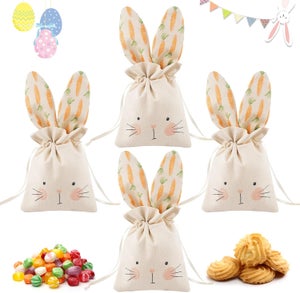 12 Pz Sacchetti Regalo di Pasqua Sacchetti di Caramelle Pasquali