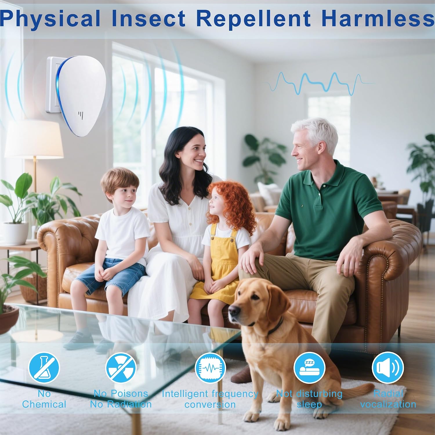 Produits Rats Répulsif anti-insectes ultrasonique domestique, répulsif contre les ...