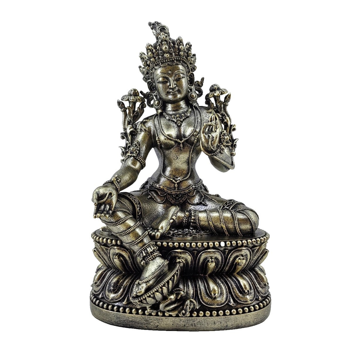 Estatua de buda decorativa para meditación y feng shui, figura oriental en resina para el hogar y la oficina