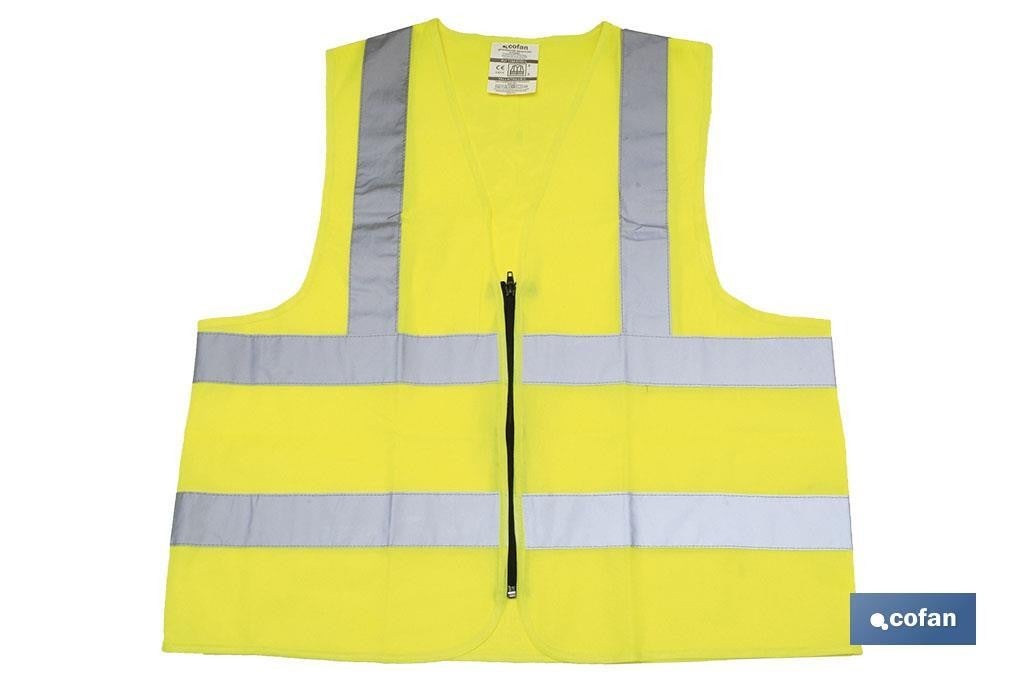 Gilet Cycliste Novara Femme XS - Jaune, Coupe-vent Et Déperlant, Fermeture éclair