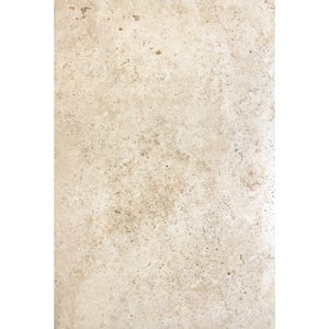 Carrelage Grès Cérame 40x60 Imitation Pierre de Travertin Beige - ALLOCARRELAGE