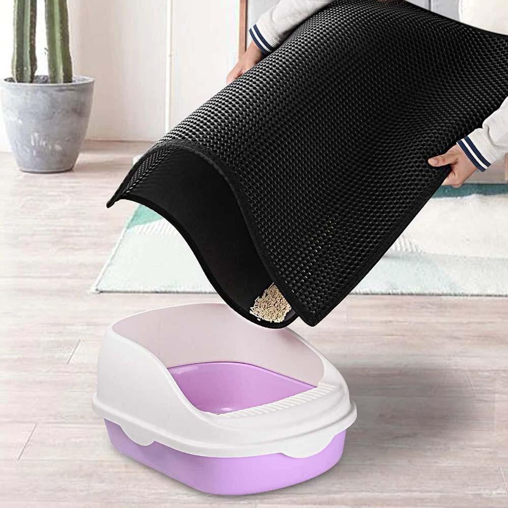 Tapis - paillasson pour le bac à litière - 3