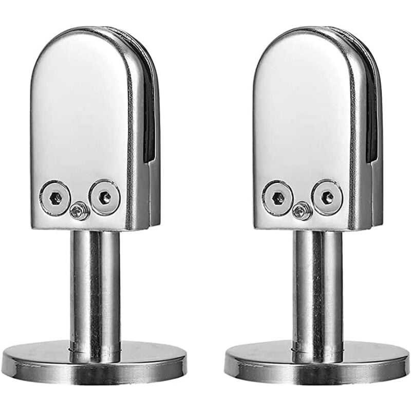 Zacisk Szklany Do Schodów, 2 Sztuki Zacisk Szklany 6-8mm, Zacisk Szklany Ze Stali Nierdzewnej 304, Zaciski Szklane Do Balustrady