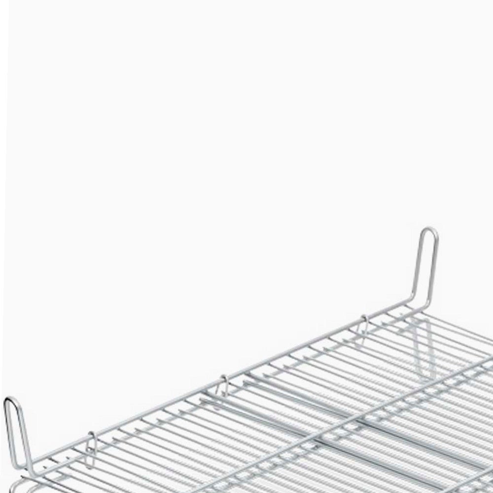 Grille double étamée barbecue 45 x 50 cm - 2