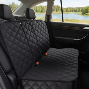 Coprisedile Cane Posteriore Coprisedile Per Auto Per Cani - 145x130 Cm, Impermeabile, Antiscivolo, Con Cerniere Laterali, Per SUV E Auto Coprisedile Auto