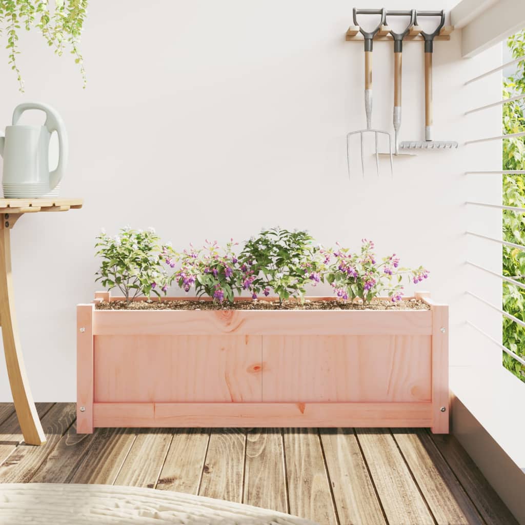 Jardinière - Bac à Fleurs - Pot De Fleurs 90x31x31 cm bois massif douglas n270l - 3