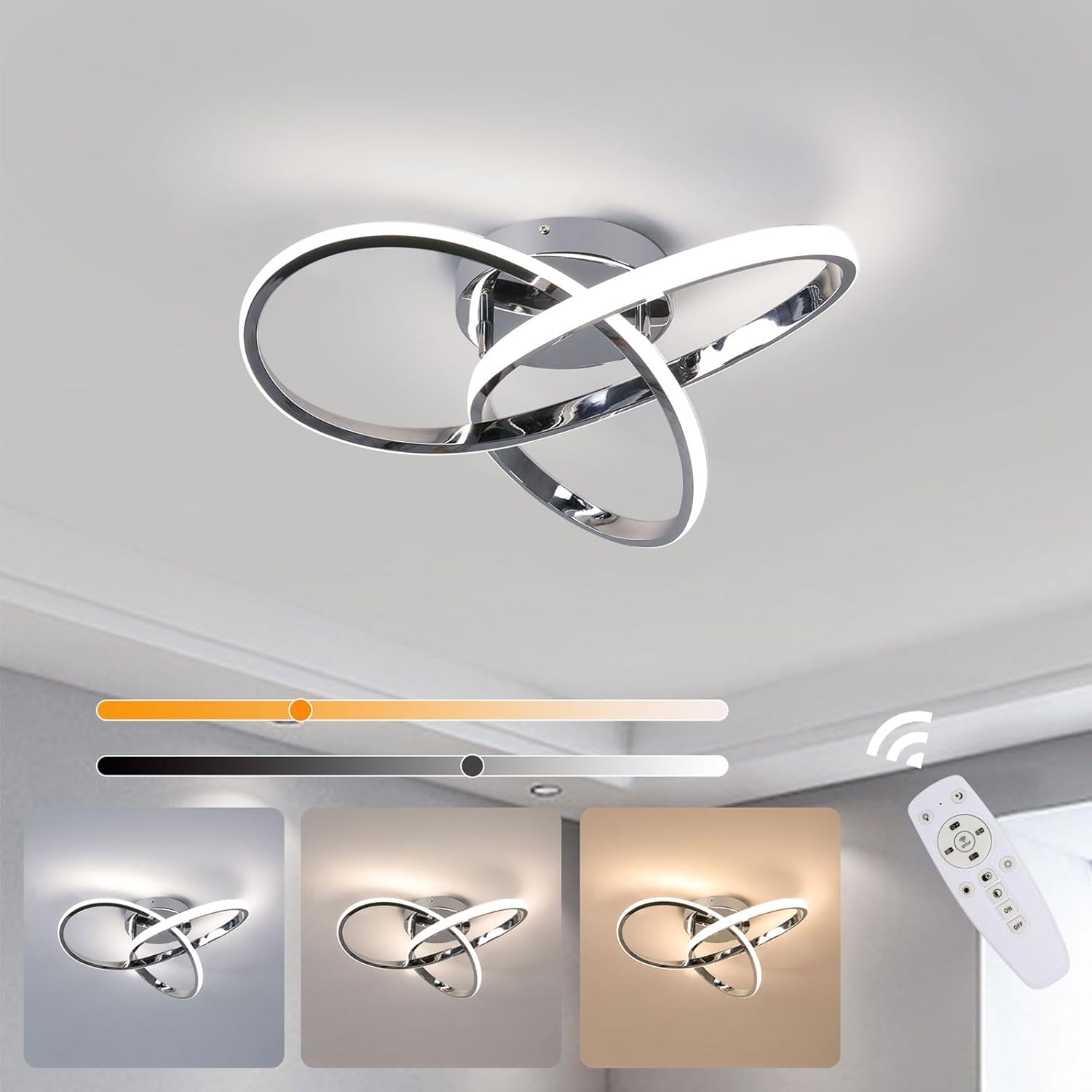LED - Woonkamer - Aluminium - Zwart - Hoog - Kroonluchters kopen