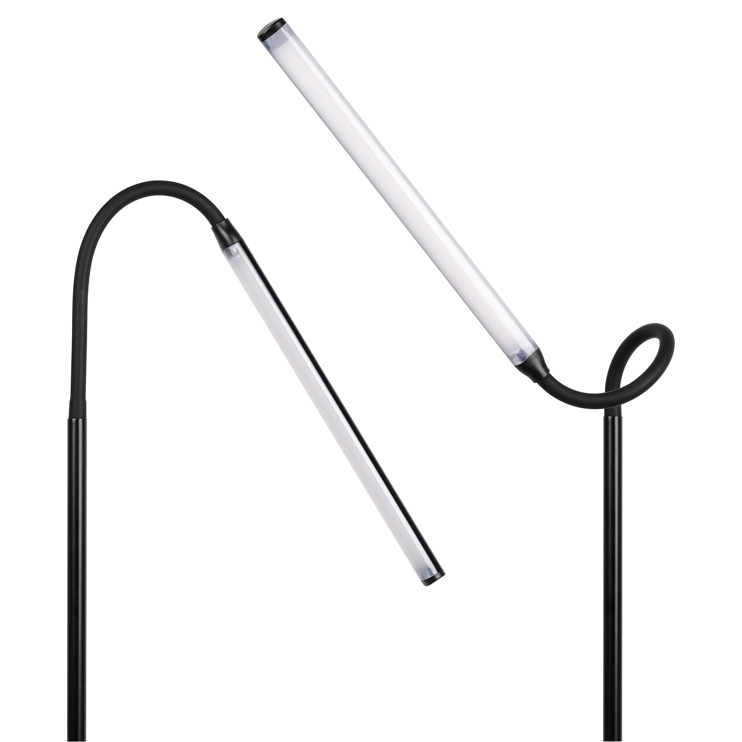 Lampa podłogowa LED Meso stojąca czarna 170cm 3CCT 8W elastyczna ściemnianie MasterLED - 8