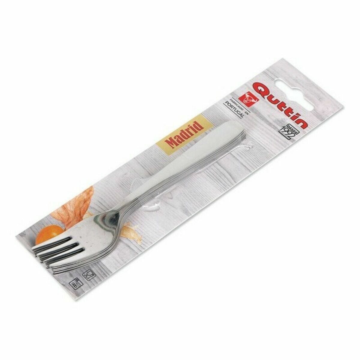 Setdi coltelli da bistecca quttin nero argentato 6 pezzi (12 pz Setdi coltelli da bistecca quttin nero argentato 6 pezzi (12 pz