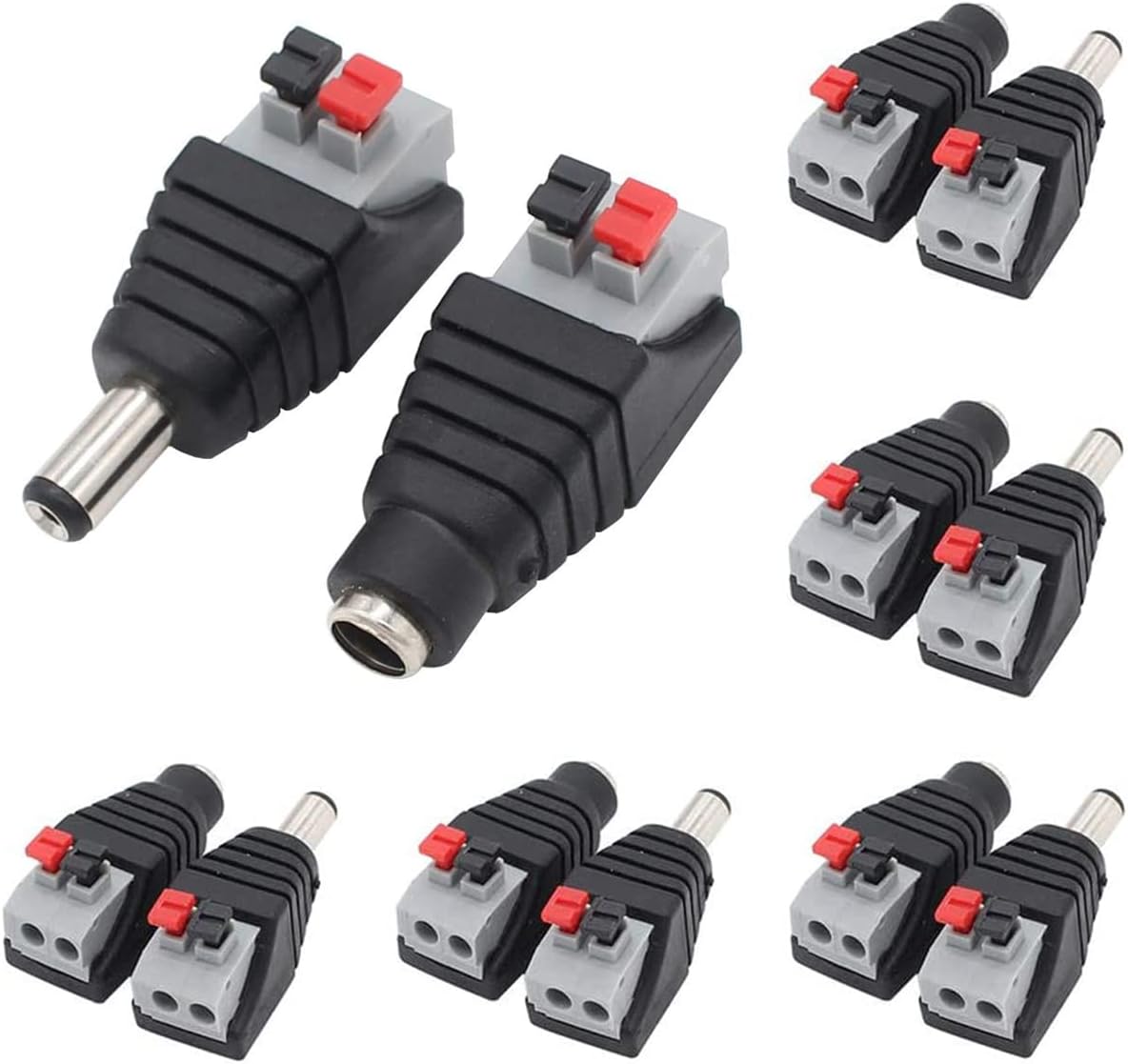 Stäubli Lot De 5 Paires Connecteurs MC4 Mâle + Femelle 4-6 Mm² - Origine PV-KBT4/6I Type 4