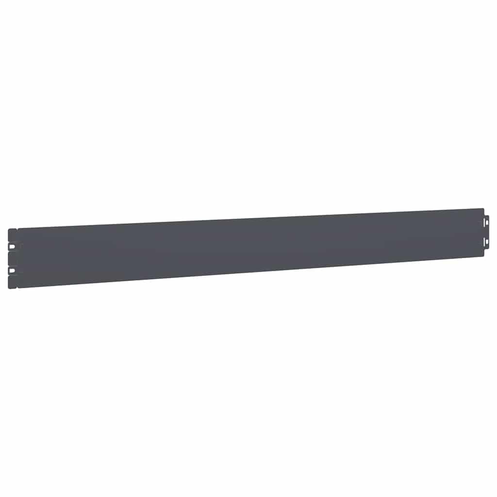 Bordure Jardin 10 pcs 10x103 cm Acier Laminé à Froid Anthracite, Robuste, Anti-Corrosion, Durable, Pelouse Massif Allée, Jardinier - 5