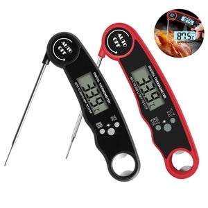 Termometro Per Barbecue In Acciaio Inox, 0-120°C, Con Attacco M20x1.5 E NPT1/2, Per Grill E Affumicatore