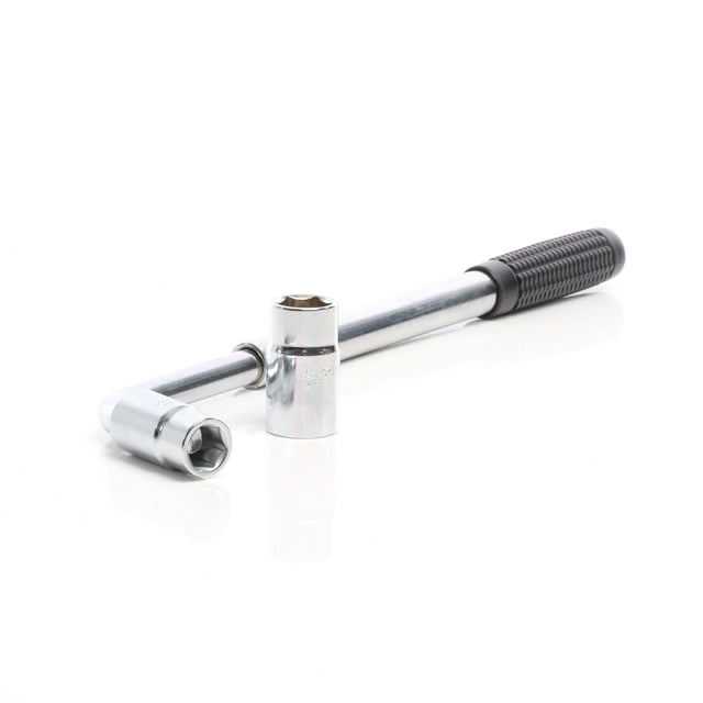 XPOtool Chiave telescopica per bulloni ruote auto con bussole da 17/19 mm e 21/23 mm