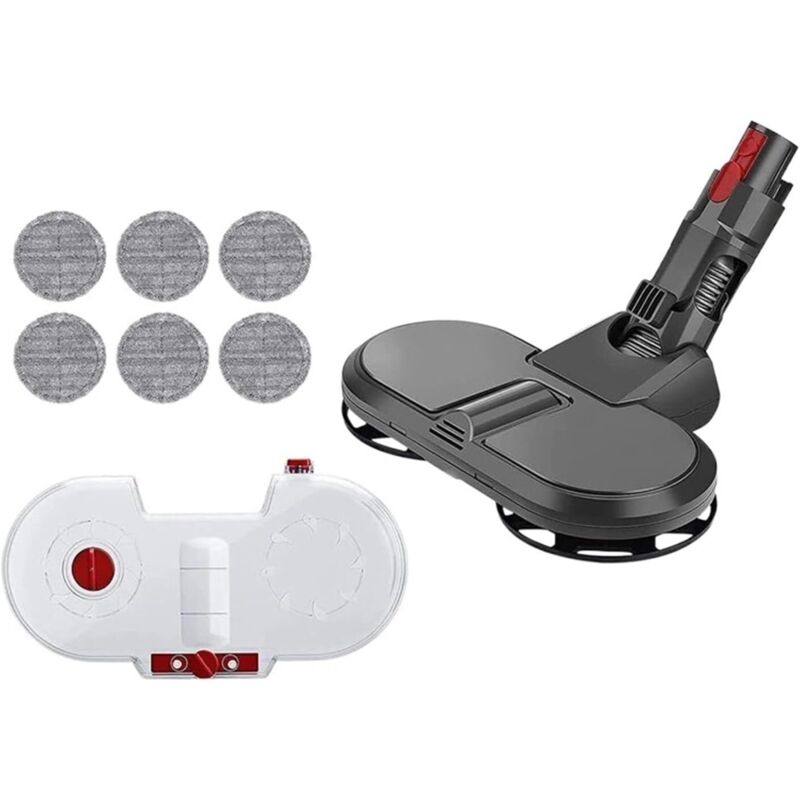 Accesorii pentru aspirator fără fir: rezervor de apă, lavetă