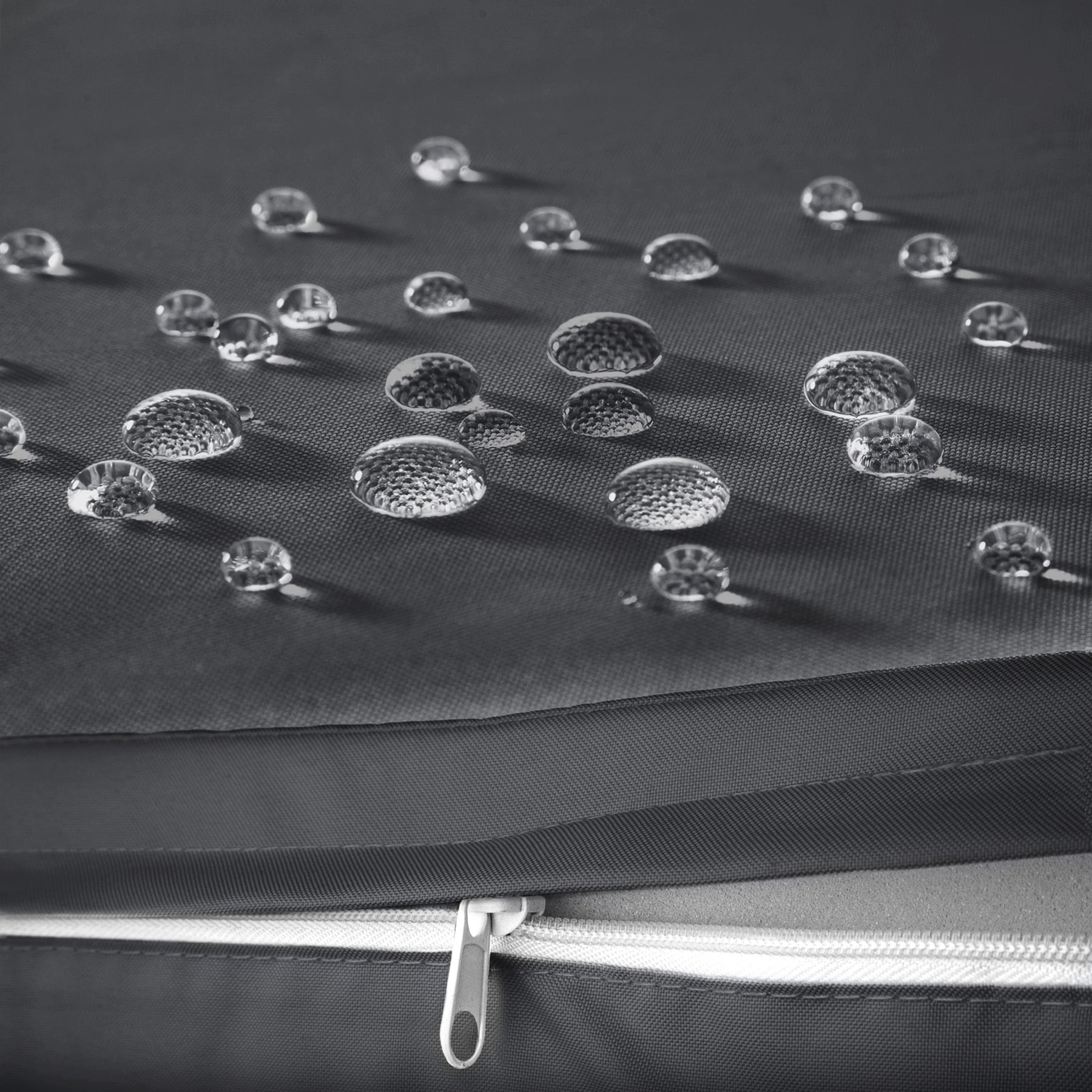 Set da giardino in rattan 4-5 posti con telaio in alluminio e imbottitura di 10 cm TECTAKE - 9