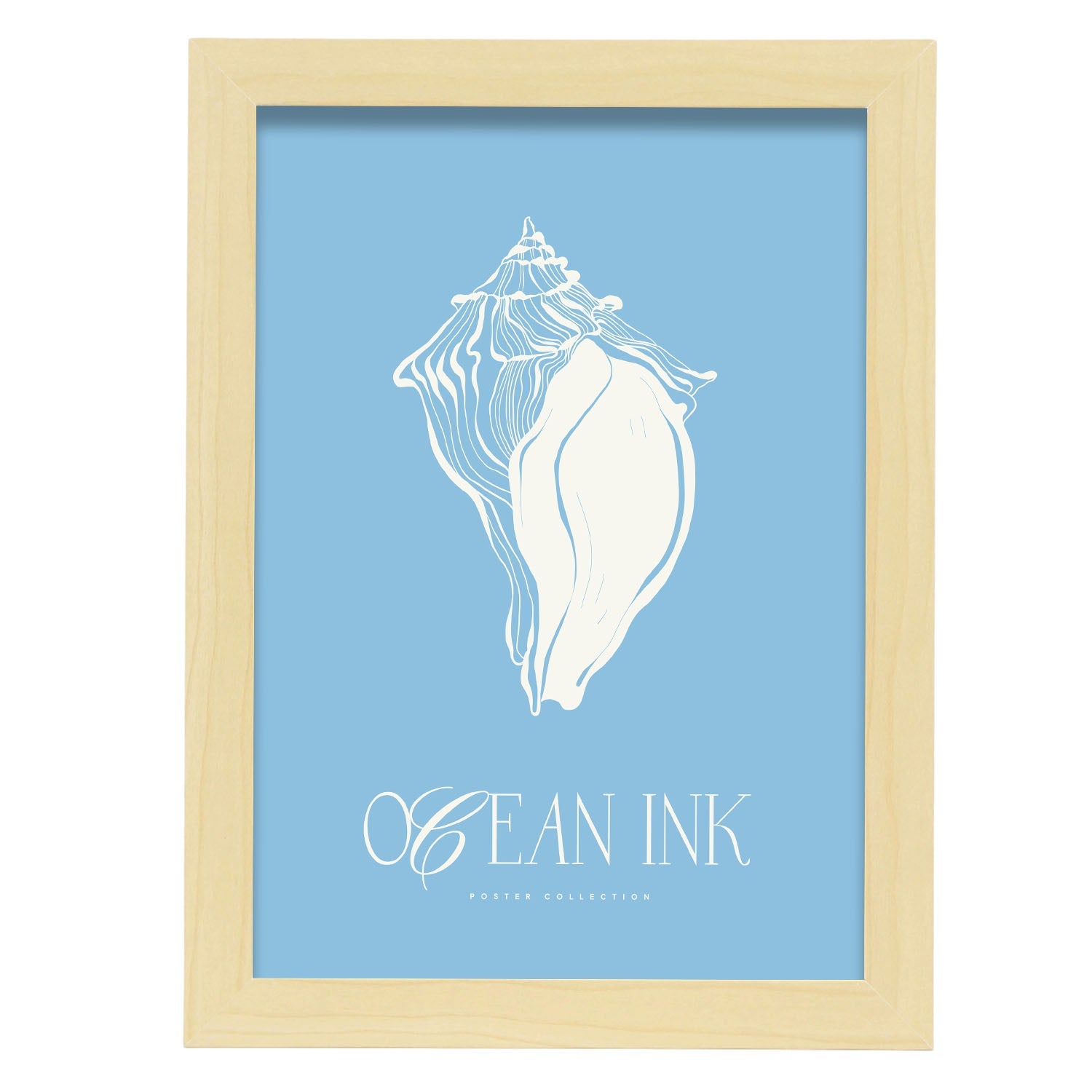 Affiche de voyage vintage Saint Palais sur Mer, Le Sentier des