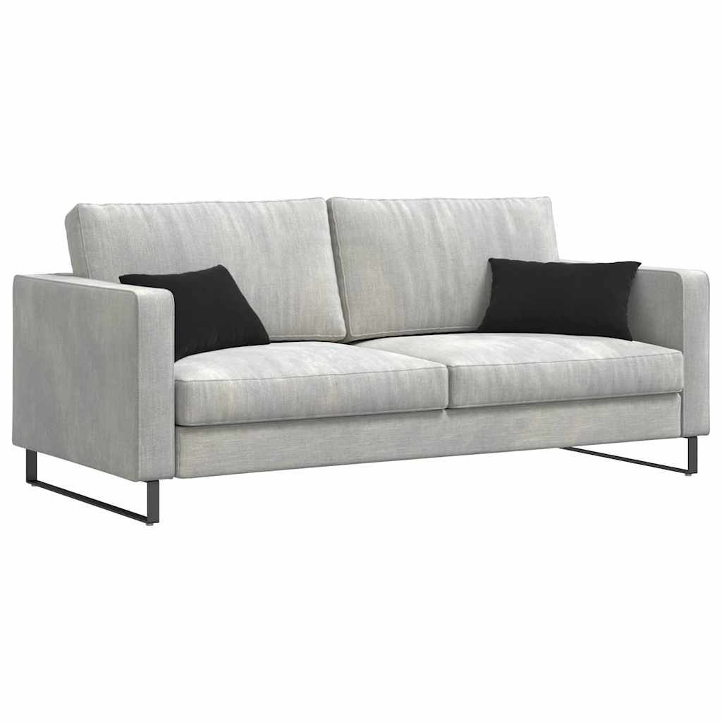 Coussins de canapé 2 pcs Noir 50 x 30 cm vidaXL - 4