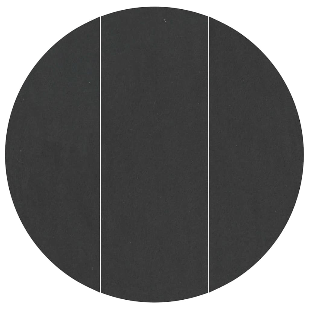 Maison Exclusive - Tapis de piscine Noir Ø 396 cm Tissu non tissé - 2