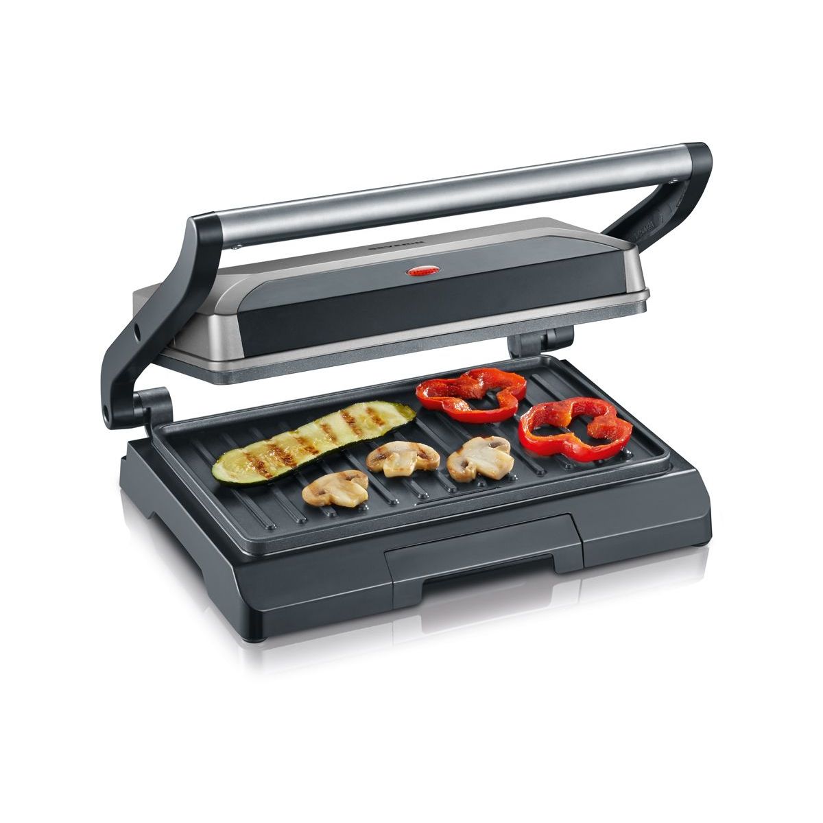 Elektryczny Grill Severin KG 2394 800W Kompaktowy Design Nieprzywierający - 6