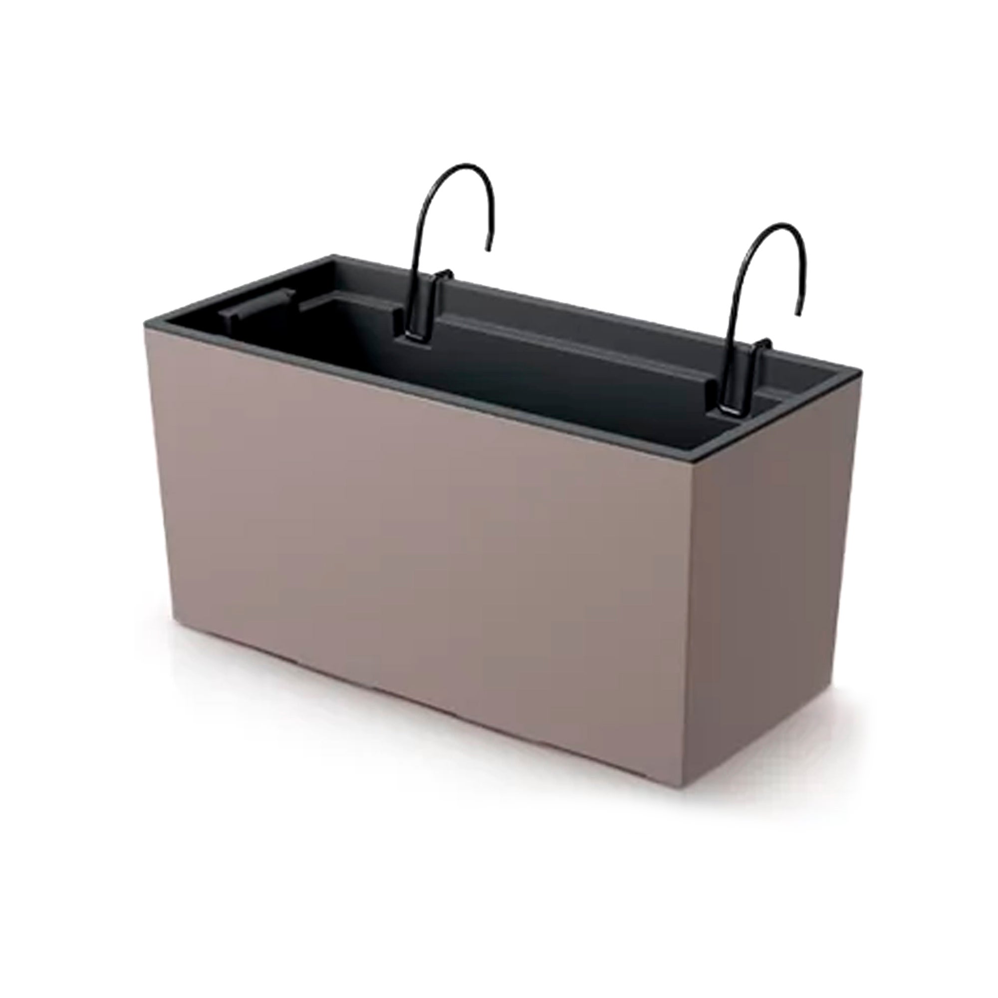 Jardinière suspendue AGRO 1,2L, dimensions (mm) 180x180x115, couleur