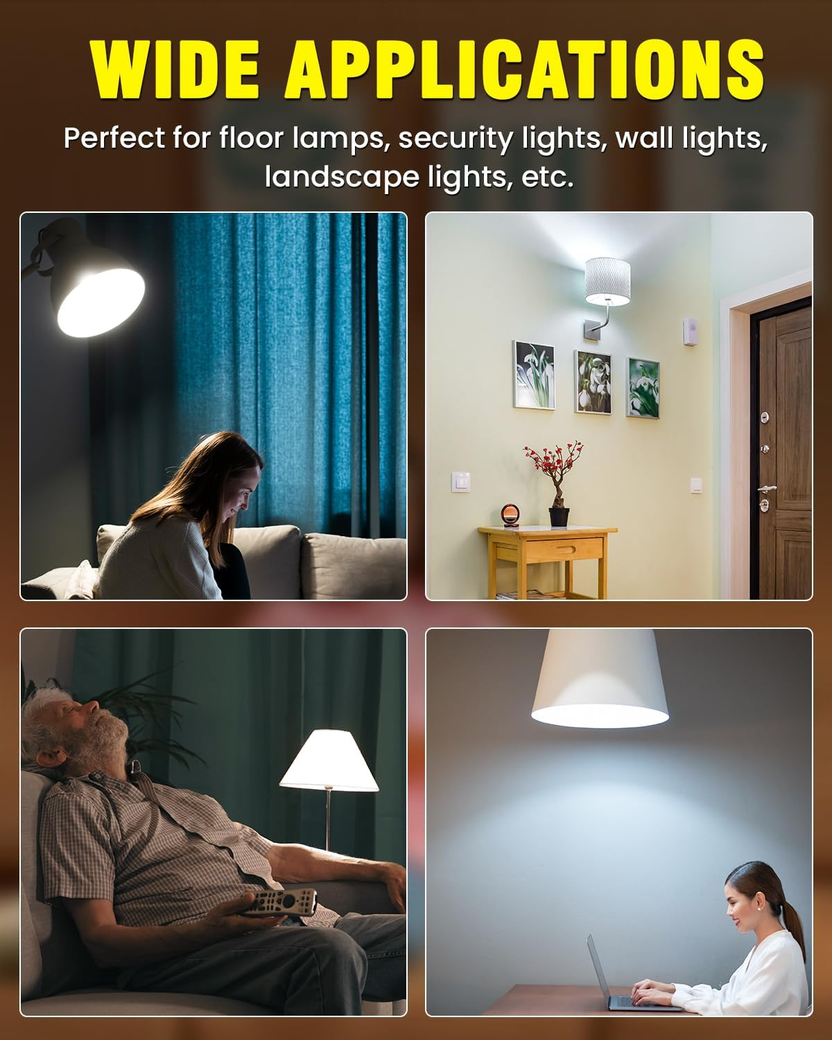 Bombilla LED R7S 10W, 78mm, 120V, equivalente a una bombilla halógena tipo J T3 de 100W, luz blanca 6000K, base doble, pack de 2 - 2