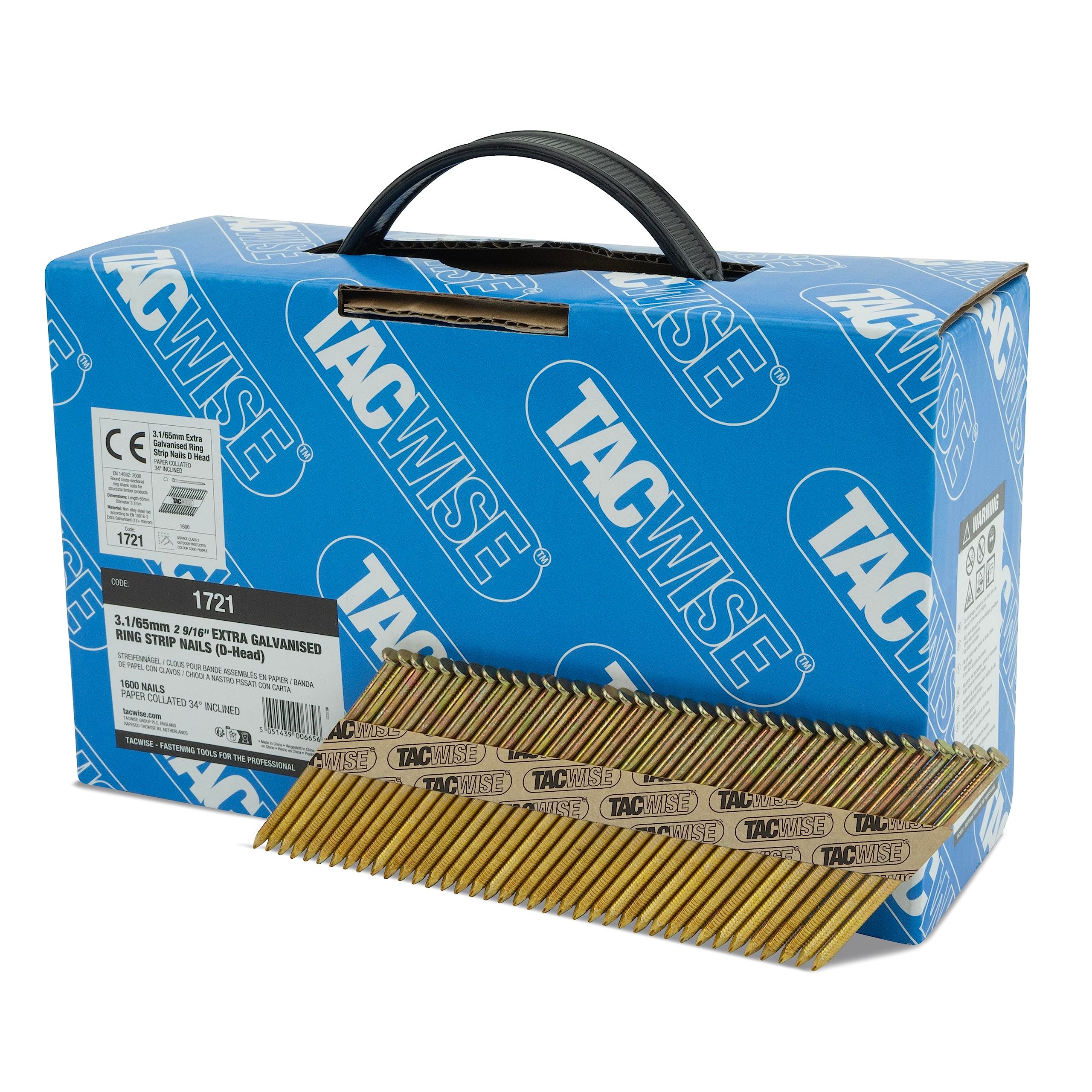 Tacwise 0346 Punti Galvanizzati Professionali, Tipo 140/8mm, Confezione - Foto 6