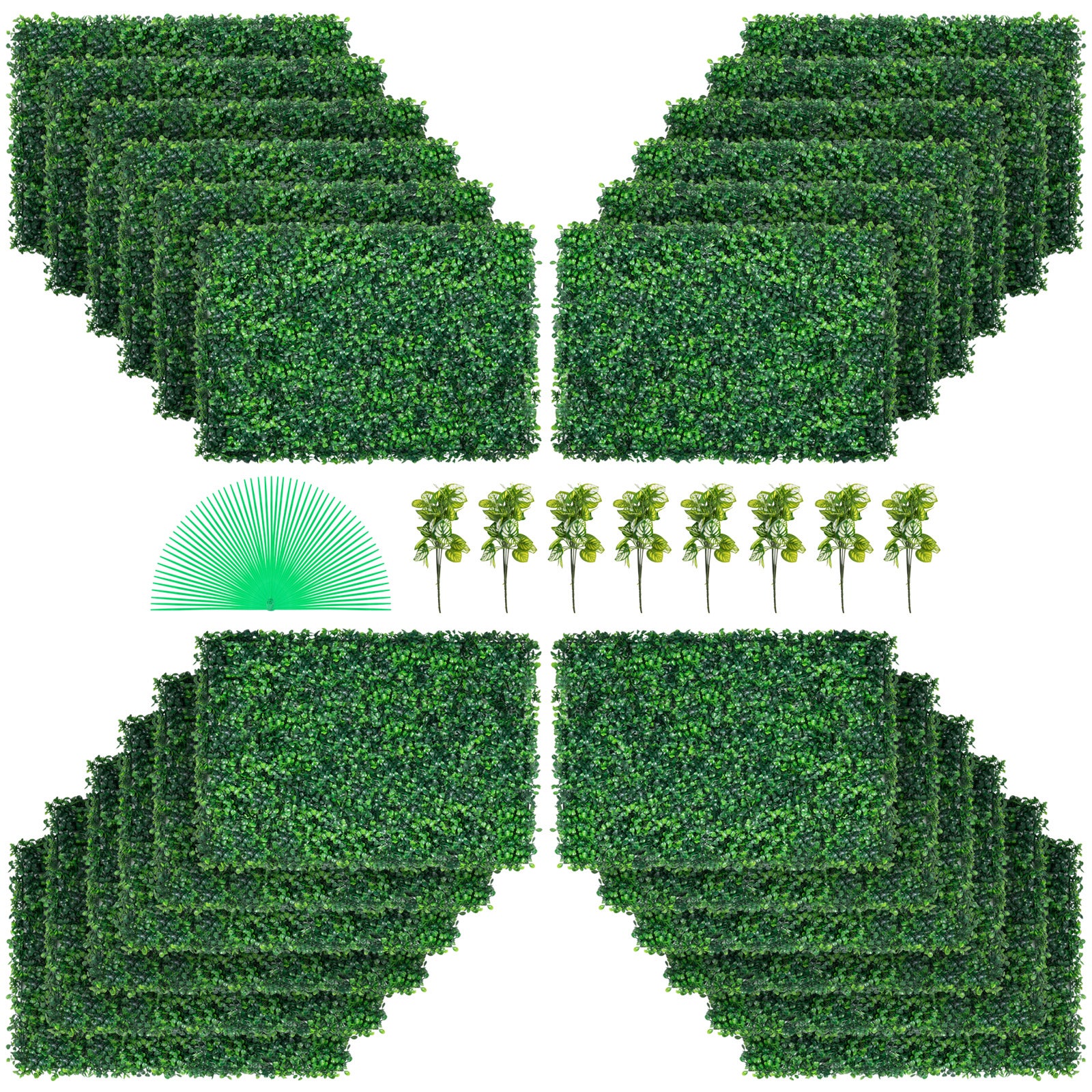 Panneaux buis artificiels SucceBuy 24