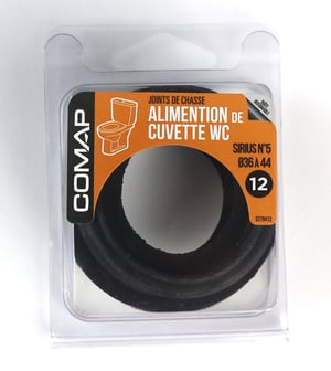 Lot De 2 Joints De Tuyau Chasse D’Eau Geberit 90 Mm - EPDM Noir - Étanchéité Toilette Encastrée