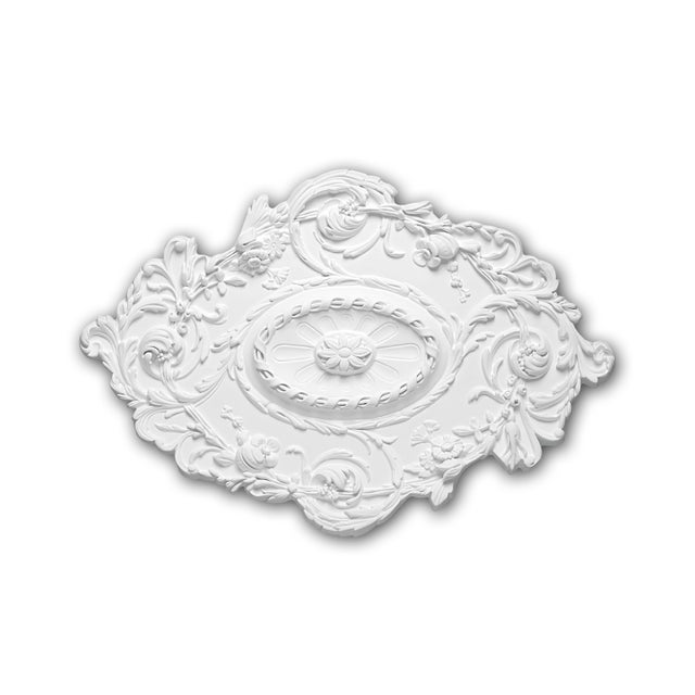Rosace Profhome 156029 Élement décorative Élement pour plafond 76,7 x 53,2 cm