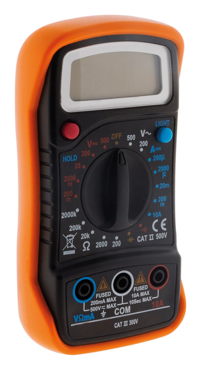 Multimètre digital 300V CAT III - Zenitech