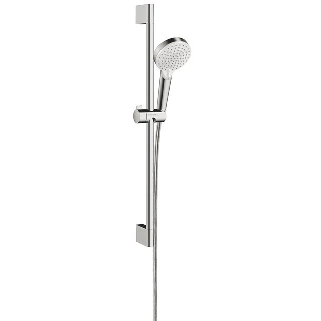 HANSGROHE Set de ducha Vario cromado de 2 chorros con flexo y barra - 4