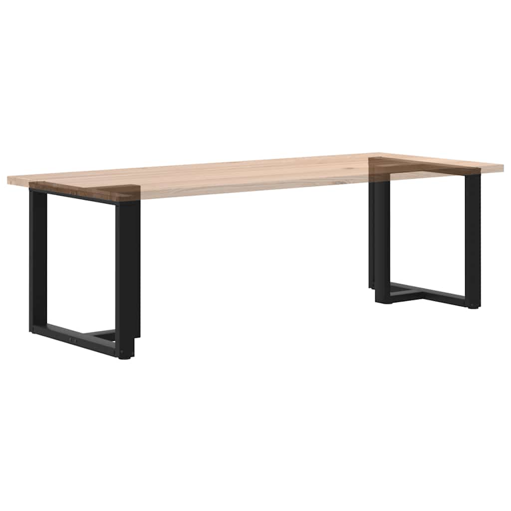 Pernas de mesa de jantar em forma de T?2 peças de aço preto - COMFORTXL - 8