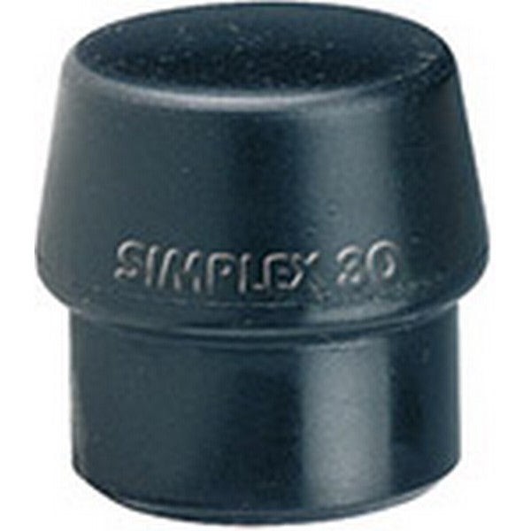 HALDER 3202.040 - Boca de recambio goma negra Simplex Ø 40 mm