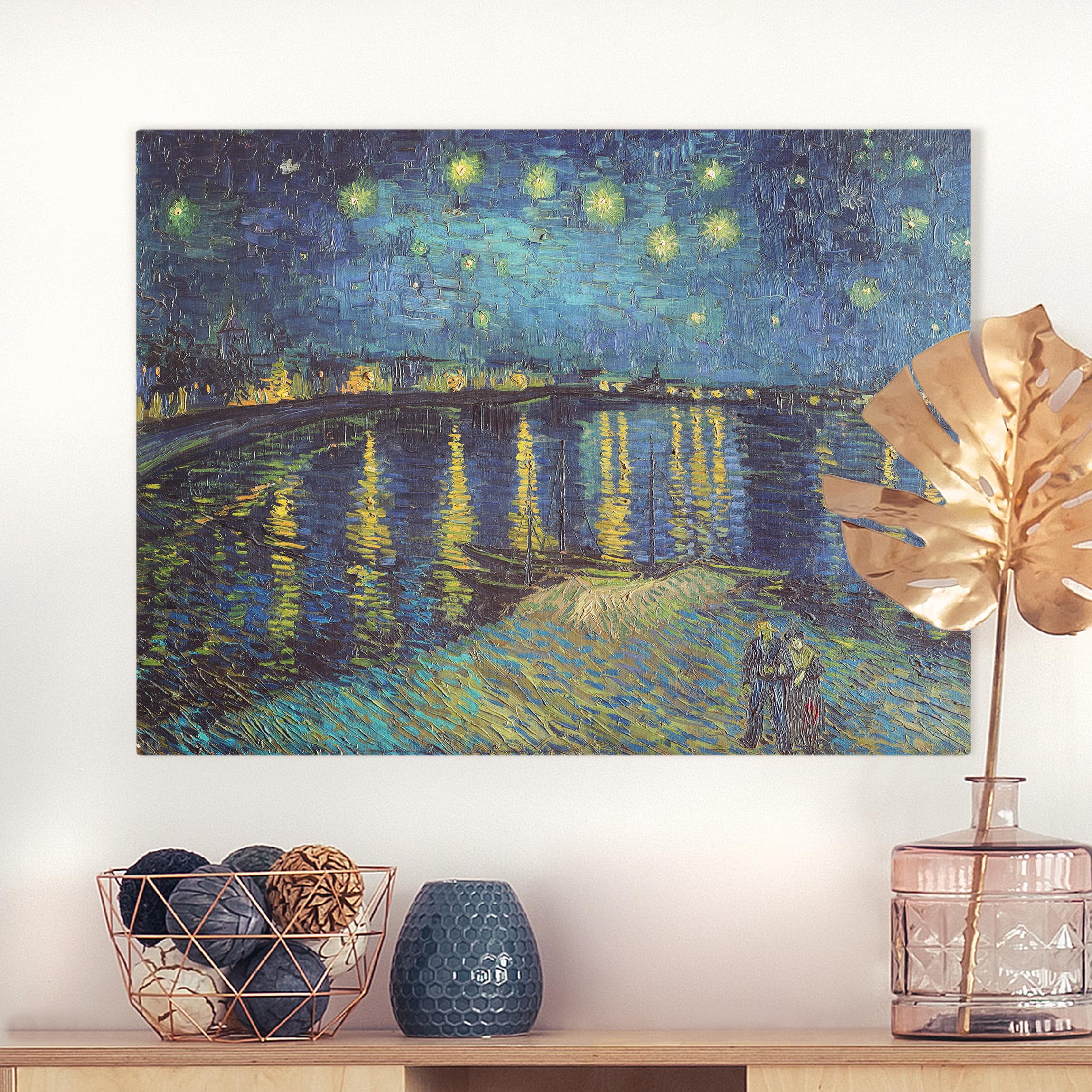 The Starry Nights of Vincent van Gogh (2) : Starry Night over the Rhône, by Jean-Pierre Luminet