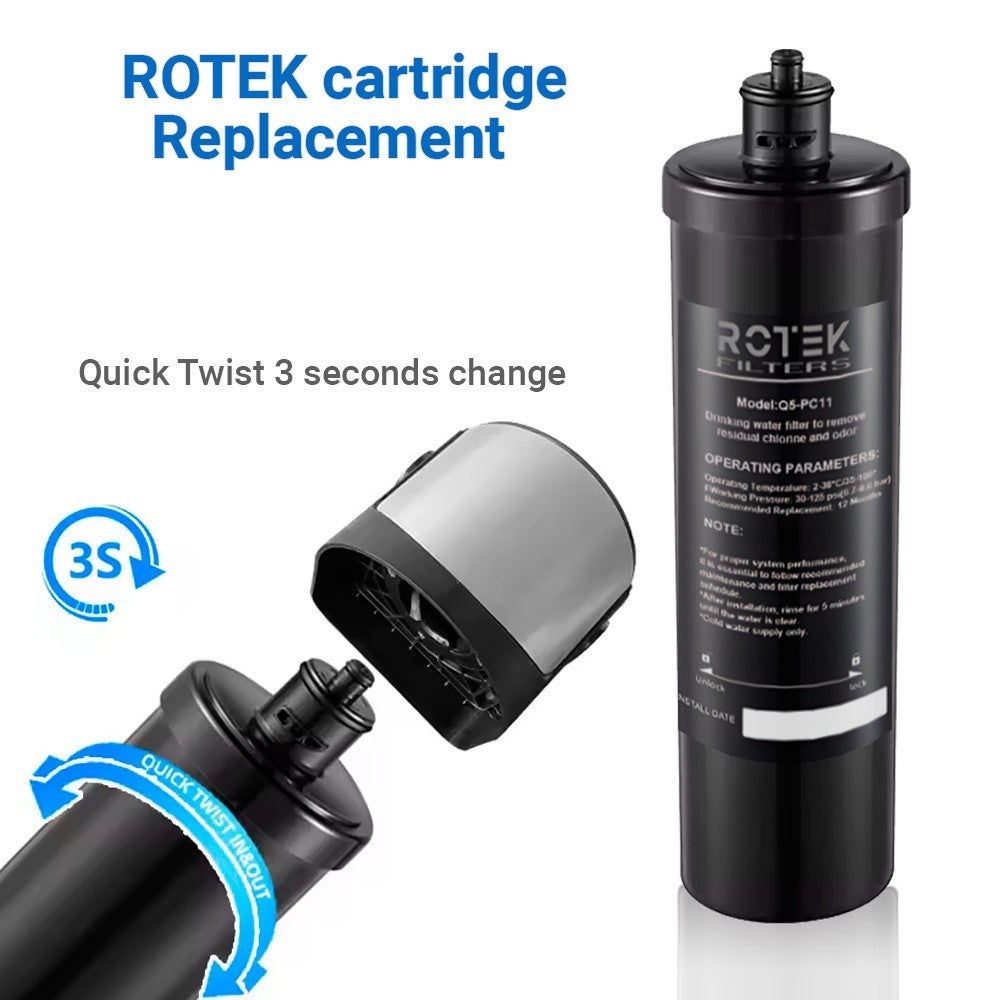 Sistema di Filtrazione Professionale ROTEK Coffee per acque tra 60–250 mg/L – Per macchine da caffè in ristorazione e bar - 6