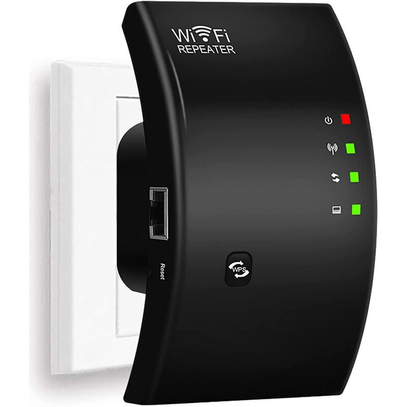 Wzmacniacz WiFi, potężny wzmacniacz WiFi, 1 port Ethernet, zasięg do 200 metrów kwadratowych