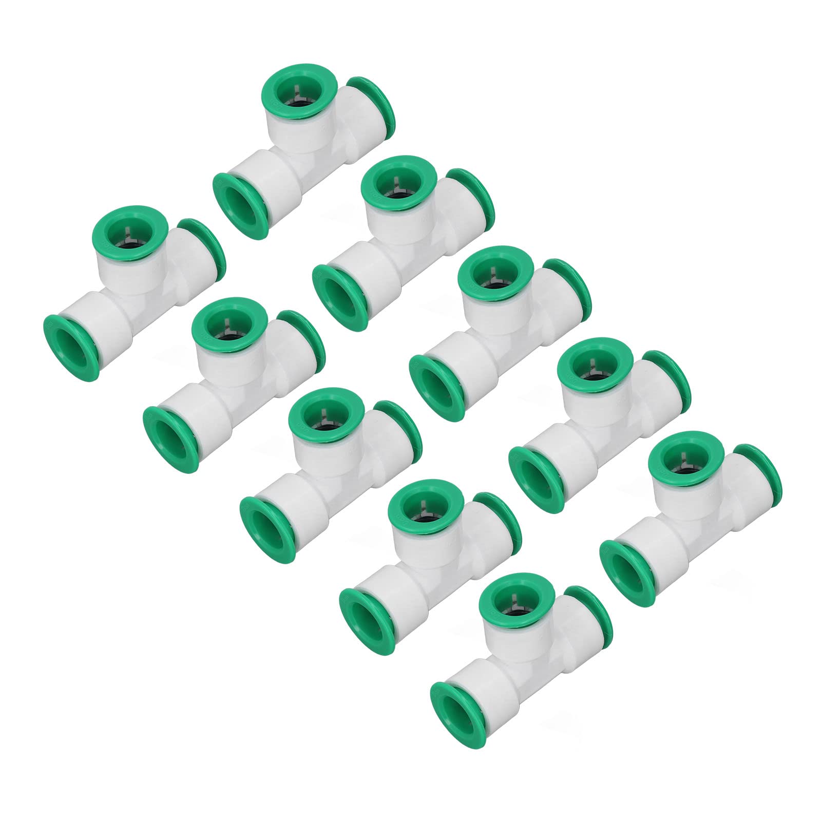 5 Conectores En T De Latón Para Manguera De 4 Mm - Para Aire, Agua, Gas O Aceite