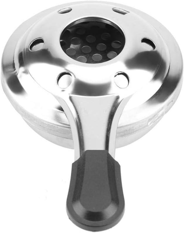 Lot de 2 mini réchauds à alcool d'extérieur légers et portables pour le camping, l'ébullition de l'eau